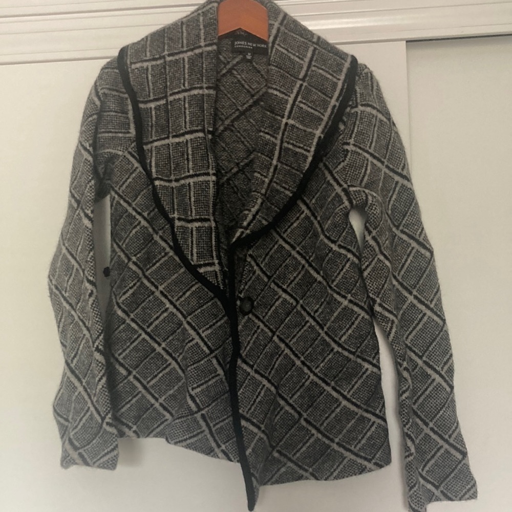 Jones New York Merino Wool Blazer